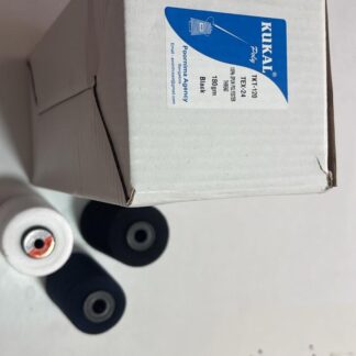 2ply thread white black